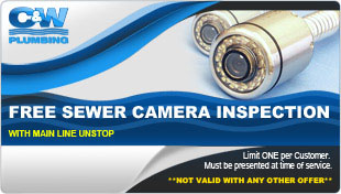 free sewer camera inspection coupon