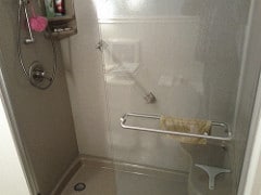 New shower!