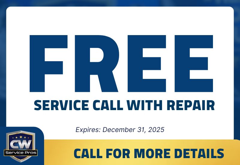 CW Service Pros free service call offer
