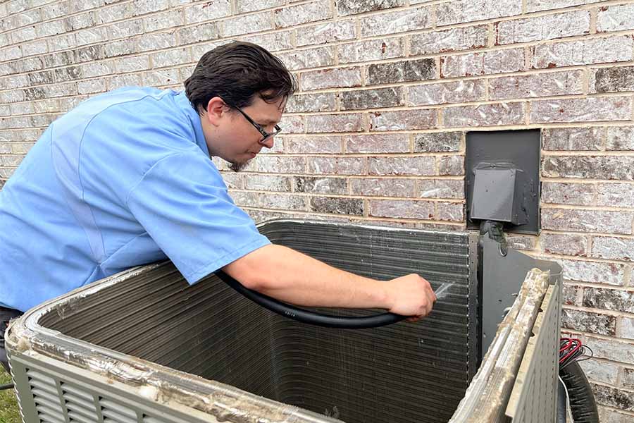 AC Maintenance by CW Service Pro technician