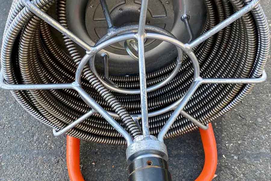 Drain cleaning machine