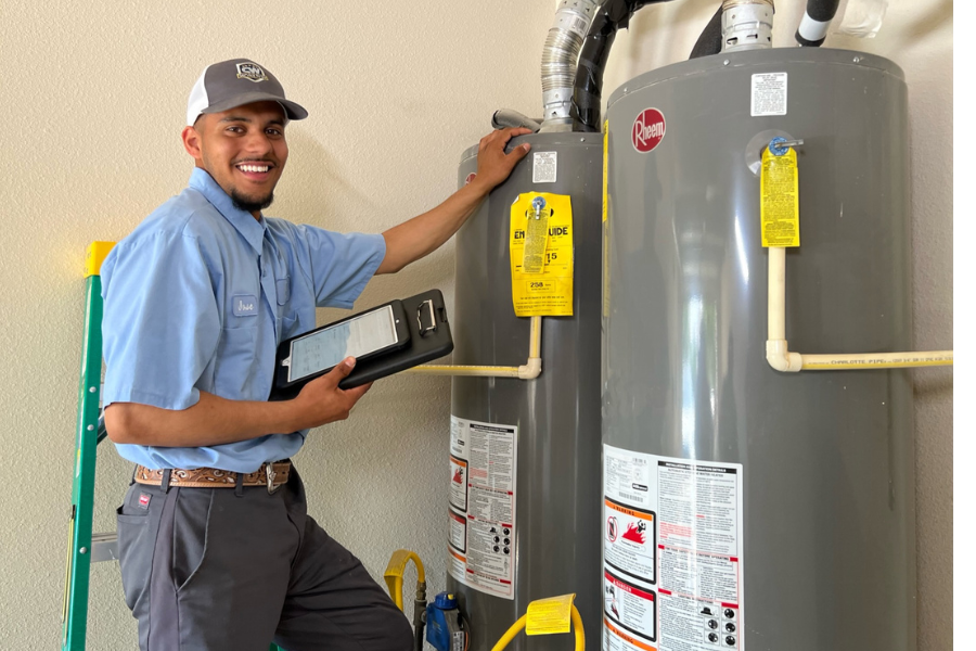 Water heater repair in Carrollton, TX