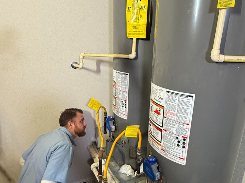Professional water heater repair