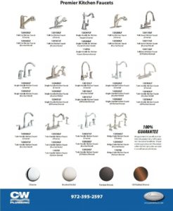 faucet type infographic